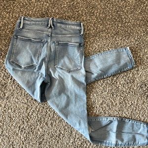 Good waist crop hood American jeans